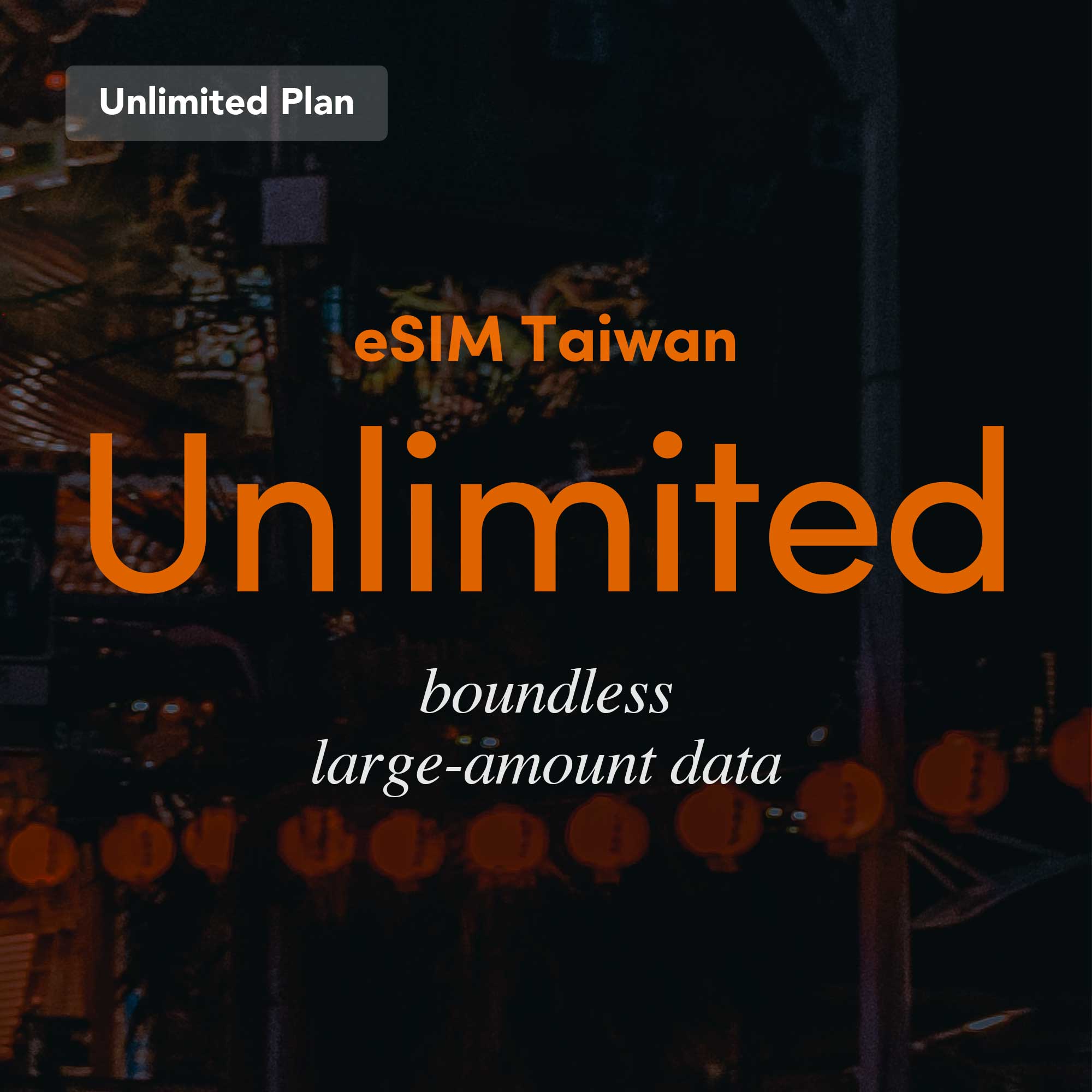 eSIM Taiwan Unlimited Plan