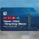 eSIM Taiwan-China-Hong Kong-Macau Unlimited (Top-up)